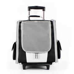 Breathable Pet Trolley Backpack for Outings