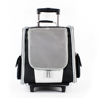 Breathable Pet Trolley Backpack for Outings