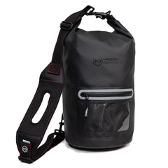 Mission Darkness Dry Shield Faraday Tote 15L // Waterproof Dry Bag for Electronic Device Security & Transport // Signal Blocking Anti-Tracking EMP & CME Shield Data Privacy for Mobile Devices