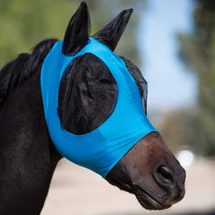 Horse Fly Mask | Cotton Knit & Mesh | Mosquito Protection | 5 Colors