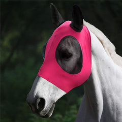 Comfort Fit Lycra Horse Fly Mask with UV Protection