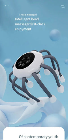 Electric Head Scalp Massager for Relaxation and Circulation