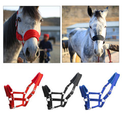 Padded Horse Head Cover | Polar Fleece & PP Webbing Halter | Multi-Size