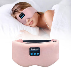 Joythink Sleep Headphones Bluetooth Headband Sleeping Eye Mask Silk Sleep Hheadphones for Side Sleepers with Ultra-Thin Stereo Speakers Perfect for Sleep