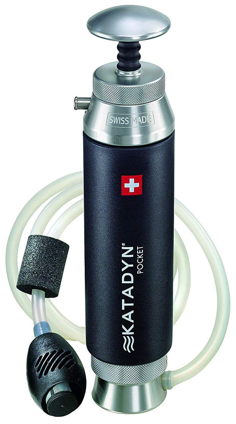 Katadyn Pocket Water Filter for Backpacking Group Camping & Emergency Preparedness