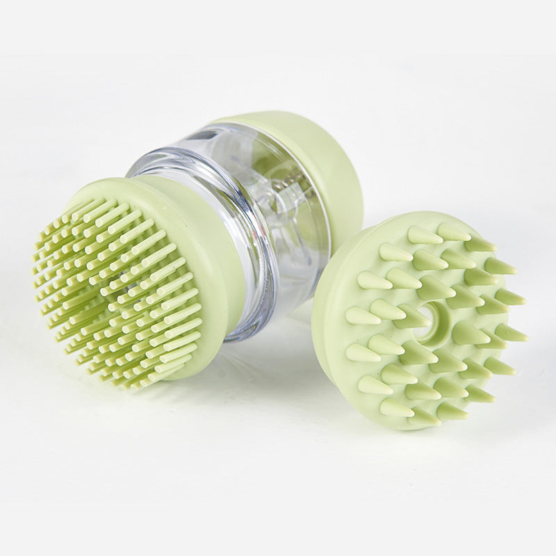 Silicone Pet Spa Bath Brush | Massage & Grooming Tool