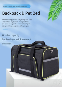 Folding One-Shoulder Pet Carrier