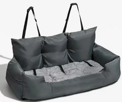Luxury Cotton Pet Travel Seat | Large Dog & Cat Car Seat