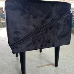 Pet Step Footstool | Plush Upholstered | Cats & Dogs | Khaki & Black