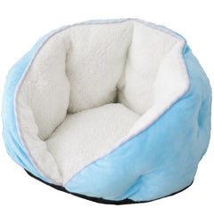 Plush Round Cat & Dog Bed