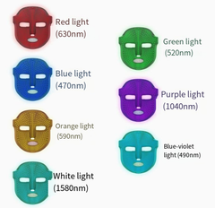 7-Color LED Light Therapy Facial Mask | Clinical Skin Renewal at Home