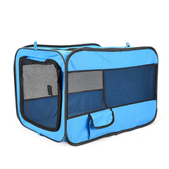 Foldable dog car safety seat and travel kennel
