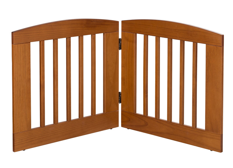 BarkWood Pets Freestanding Pet Gate with Two 24