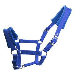 Padded Horse Head Cover | Polar Fleece & PP Webbing Halter | Multi-Size
