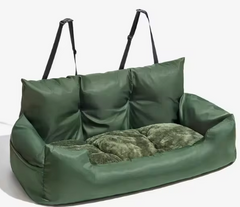 Luxury Cotton Pet Travel Seat | Large Dog & Cat Car Seat