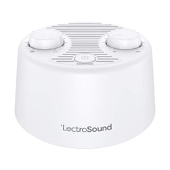 Adaptive Sound Technologies LectroSound Noise Machine for Sleep and Relaxation With Power Adapter White