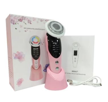 7-in-1 EMS Facial Massager with LED & Vibration | Complete Skin Renewal System