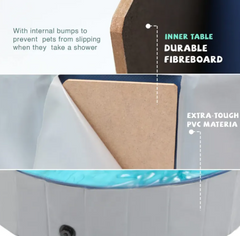 Foldable Pet Pool | Splash & Cool | Dogs & Cats | 120cm & 160cm