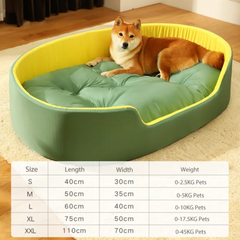 Plush Pet Nest Bed & Mat