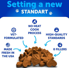 Probiotic Chews for Dogs — Gut, Skin & Immune Support (180 Count)