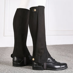 Equestrian Riding Leggings with Knee Pads and Boots