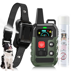 Citronella Training Collar for Dog [1*Citronella Refill] with Beep/Vibration/Spray Mode & 6 Adjustable Sensitivities Spray Collar IPX6 Waterproof Safer Spray Dog Training Collar for L/M/S Dogs