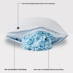 Shredded Memory Foam Pillow