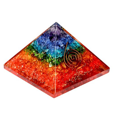 Chakra Healing Orgone Pyramid | Crystal Energy Generator