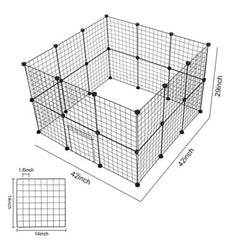 Cat Cage, Pet Isolation Door, Indoor Small Dog Fence