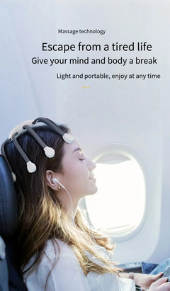 Electric Head Scalp Massager for Relaxation and Circulation