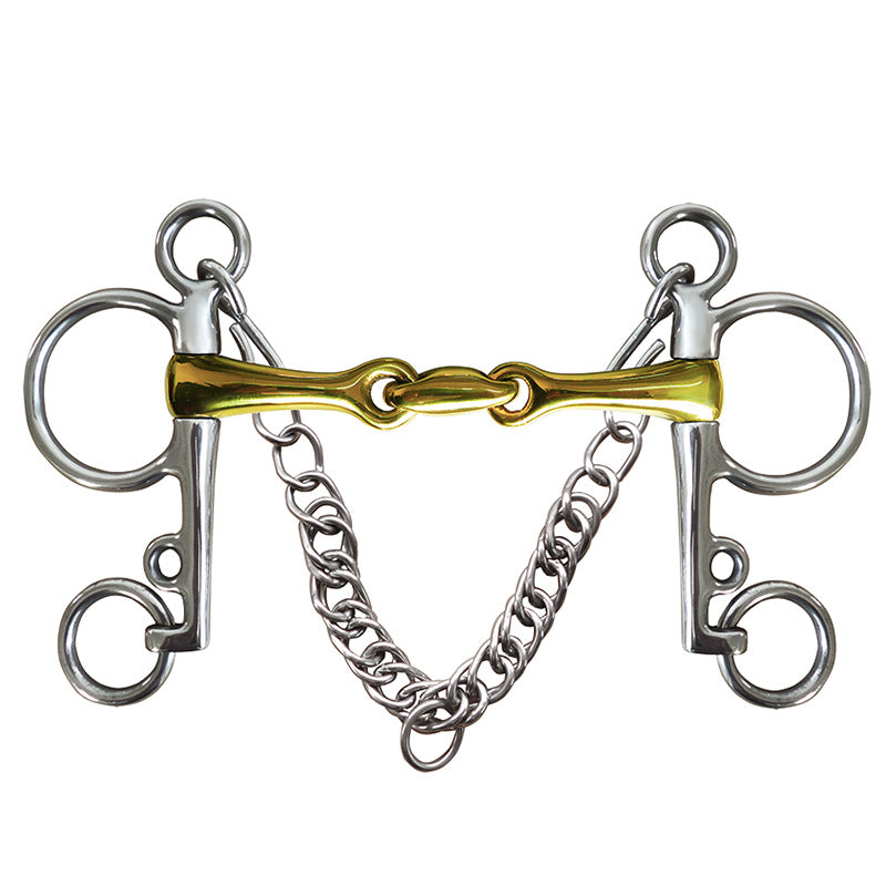 Stainless Steel Horse Bit with Hook | Rust-Free | 12.7cm