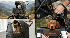 Luxury PU Leather Pet Carrier | Airline Approved