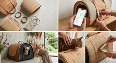 Luxury PU Leather Pet Carrier | Airline Approved