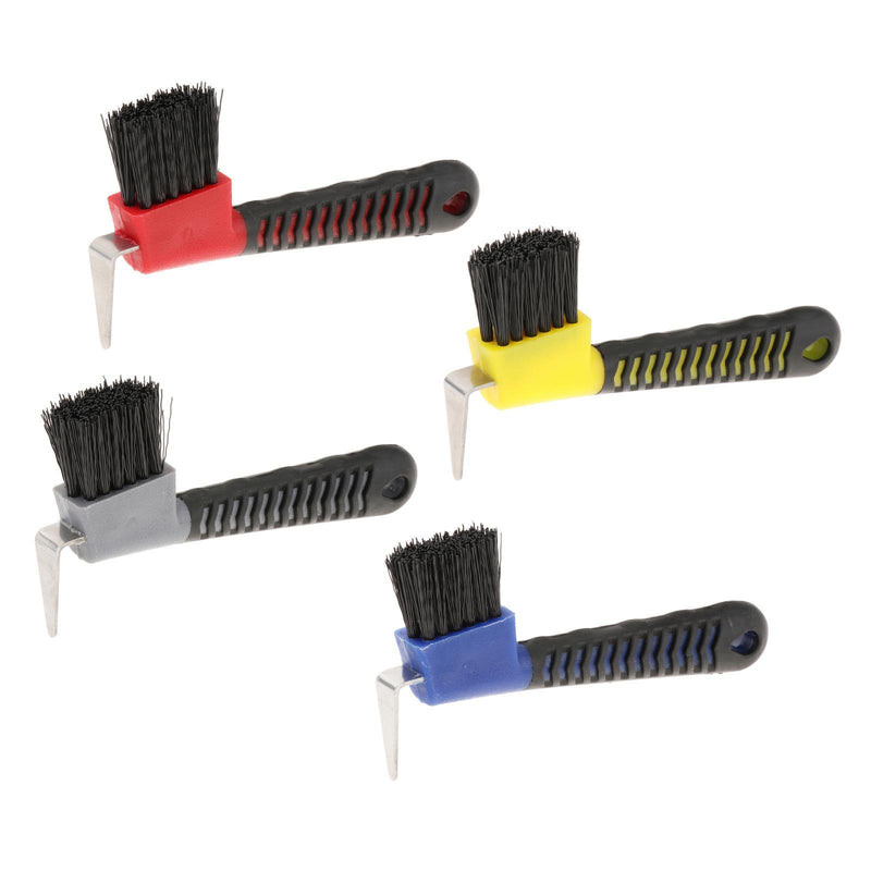 2-in-1 Horse Hoof Pick & Brush | PP & Metal | 16.5cm