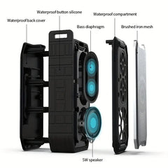 Wireless IPX67 Waterproof X3 Bluetooth Speaker Subwoofer