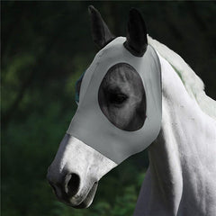 Comfort Fit Lycra Horse Fly Mask with UV Protection