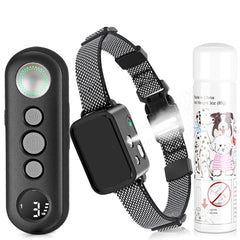 Citronella Training Collar Spray Dog Training Collar Safer Citronella Bark Collar 3 Training Modes Humane Citronella Dog Bark Collar Suitable for S/M/L Dogs