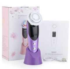 7-in-1 EMS Facial Massager with LED & Vibration | Complete Skin Renewal System