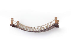 CatastrophiCreations Cat Bridge Wall-Mounted Play and Lounge Toy Cat Tree Tower Alternative for Pets