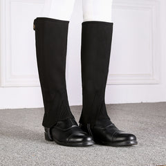 Equestrian Riding Leggings with Knee Pads and Boots