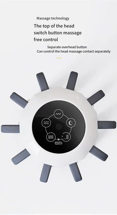 Electric Head Scalp Massager for Relaxation and Circulation