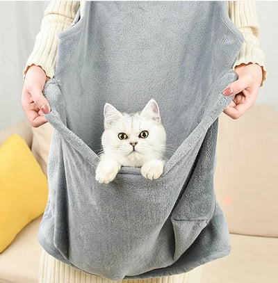 Cozy Pet Carrier Apron