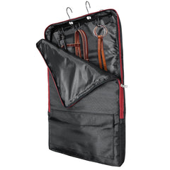 Asooll Horse Bridle & Halter Bag with Tack Rack