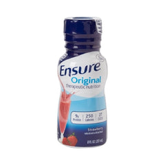Ensure Original Therapeutic Nutrition Strawberry 8 Ounce Bottles - Case of 24