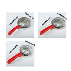 Horse Steel Brush Comb | Serrated Sweat Scraper | 4, 5 & 6 Circle Designs