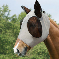 Horse Fly Mask | Cotton Knit & Mesh | Mosquito Protection | 5 Colors