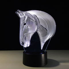 LED Night Light - Horse Head Design