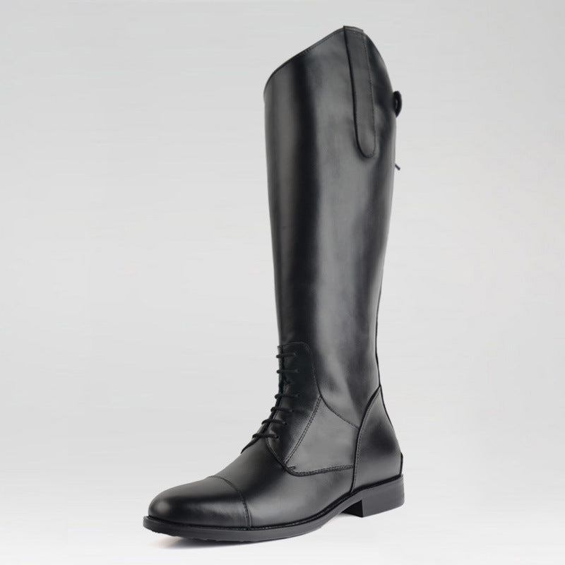 Slim Equestrian Riding Boots