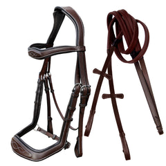 Exion Deluxe Havana Pony Jumping Bridle