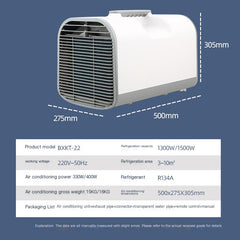 Portable Mini Air Conditioner for Camping and Pets